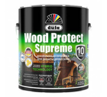 WOOD PROTECT Supreme, белая 2,5л "Dufa" Пропитка WOOD PROTECT Supreme, белая 2,5л "Dufa" Пропитка